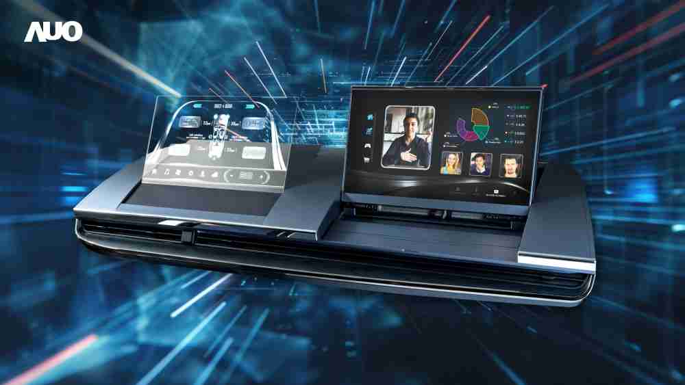 红龙扑克Micro LED Display HMI解决方案打造透明Micro LED前座仪表，，，，呈现信息并保留驾驶视野开阔；亦为副驾驶座乘客打造收放自如的Micro LED屏幕，，在不影响显示质量的前提于显示区内建镜头，，，让用户能与视讯对象直接眼神接触，，，，提供绝佳的双向沟通体验